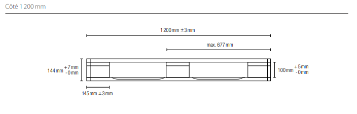 Palette Europe bois dimensions 1200X800, 1500 kg